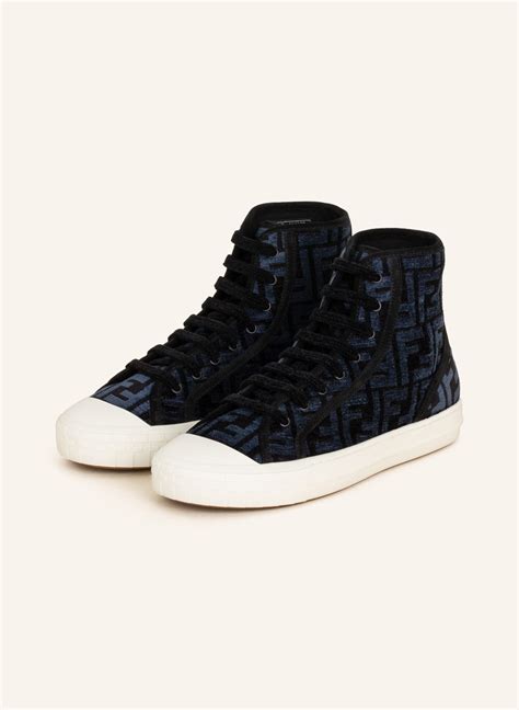 fendi high top|fendi designer high top sneakers.